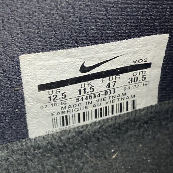 Nike Flywire Metcon 2 Cross Training Shoes Mens 12.5 Blue Black Sneakers Trainer - Picture 10 of 13